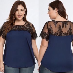 Lace top- by torrid